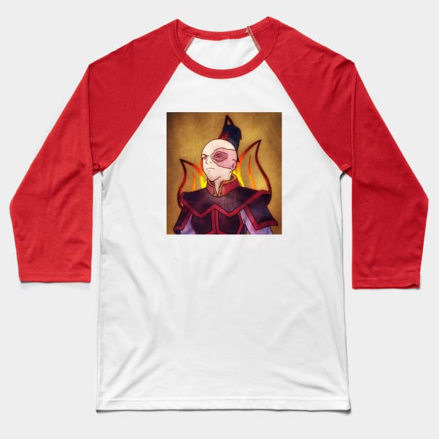 Zuko: Prince of the Fire Nation Baseball T-Shirt by Davidbowles1